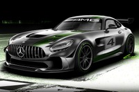 メルセデス AMG GT、GT4レーサー開発中 画像