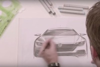 【ジュネーブモーターショー16】VWの上級4ドアクーペ、アーテオン…表情見えた 画像