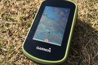 【GARMIN eTrex Touch 35J インプレ後編】実際の活用方法を紹介、バーチャルな遊びも 画像