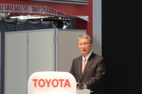 トヨタ増井専務「CV車種から先進技術の普及をリードする気構えで進める」 画像