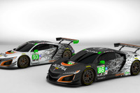 ホンダ NSX 新型のGT3レーサー、正式カラーリング初公開 画像