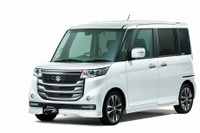 スズキ、スペーシア カスタムZ 発売…迫力のフロントマスク 画像