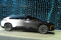 【CES 2017】米ファラデー初のEV、「FF 91」…0‐96km/h加速2.39秒 画像