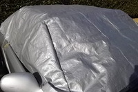 ポンコツ中年記者、ポンコツオープンカーの幌カバーを自作…3年間で3度 画像