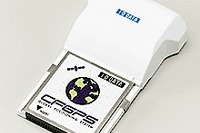パソコンがカーナビに---I-Oデータ『CFGPS』アンテナ内蔵GPSカード 画像