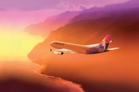 ハワイアン航空の旅客数、12年連続で前年超え 2016年 画像