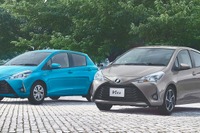 【トヨタ ヴィッツ 改良新型】外装を大幅変更---存在感の向上をめざす 画像