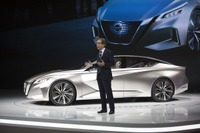 【デトロイトモーターショー2017】日産 Vmotion 2.0、次世代セダンのデザイン提示 画像
