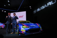 【東京オートサロン2017】SUPER GT スバルBRZの井口&山内、陣営悲願のタイトル獲得へ向けて気合 画像