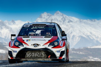 【トヨタWRC】開幕戦モンテ、本番前日の試走…両ドライバーともヤリスに「好感触」 画像