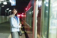 松井玲奈が名鉄名古屋駅で構内アナウンス---最終列車間際でなくても聞けます。たぶん 画像