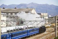 SL列車に手を振って…館山~勝浦間、9年ぶり運転 1月21・22日 画像