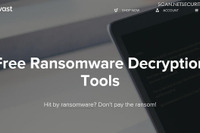ランサムウェアに対応する復号化ツール、Avast Softwareが無償提供…最近発見された4種類に対応 画像