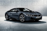 全国でたった4台、BMW i8 に専用車体色ダークシルバー…レーザーライトも装備 画像