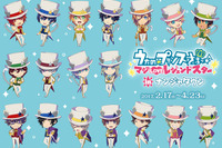 アイドル18人が猫耳ちびキャラに変身---「うたプリンスさまっ♪」とナンジャタウンがコラボ 2月17日から 画像