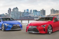 レクサス LC、米国価格公表…ベース価格は10万ドル切る 画像