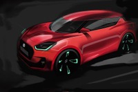 【スズキ スイフト 新型】スイフトらしさは骨格から…エクステリアデザイン 画像
