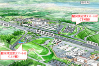 新東名 駿河湾沼津SAにスマートIC 3月18日開通 画像