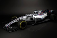 【F1】ウィリアムズが2017年型マシン『FW40』の画像を公開 画像