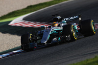 【F1】ハミルトンが最速、ホンダはトラブルで走り込めず…第1回バルセロナテスト1日目 画像