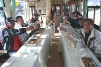 地酒や麦とろご飯も…岐阜・明知鉄道の「食堂列車」に乗ってみた 画像