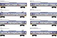 「横浜赤レンガ」開館15周年で記念列車…みなとみらい線の電車がラッピング 画像