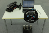 ZMP、自動運転向け1/10スケール実験車両の遠隔操作パッケージ版を発売 画像