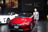 【レクサス LC】福市プレジデント「レクサスを唯一無二の存在とするために」…国内は月50台の計画 画像