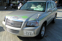 【エコカーワールド07】燃料電池自動車のリース料 画像