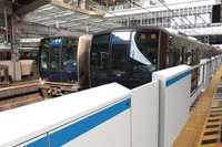 大阪駅のホームドア、まず6番線から 4月22日 画像