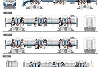 札幌市営地下鉄の2017シーズン「ファイターズ号」が4月1日から運行…新たに高梨選手などが登場 画像