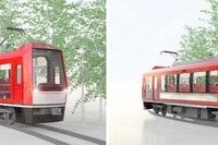 箱根登山鉄道、5月投入予定の新型3100形を一般公開 4月29日 画像