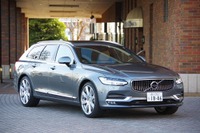 【ボルボ V90 試乗】ドイツ御三家に対し存在感を示せるか…井元康一郎 画像