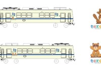叡山電鉄と「有頂天家族」コラボで新ラッピング車…「本物だけど偽電車」も再登場 画像