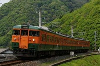 【GW】JR西日本の115系「湘南色」6両編成で運行 画像