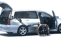 三菱『セディアワゴン』などにセルフトランスポート仕様---車椅子をロボットで 画像