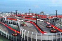 中国のクルーズ船、船上にゴーカート…フェラーリと提携 画像