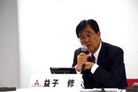 三菱自 益子社長「V字回復で信頼回復を」…今期営業利益は13.7倍の700億円に 画像