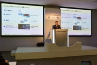 日産 西川社長「新型リーフを2017年度に投入」…商用車ではルノーと分業進める 画像