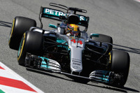 【F1 スペインGP】金曜フリー走行はハミルトンがトップ、ホンダはまたトラブルでストップ 画像