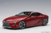 レクサス LC500、1/18スケールモデル発売…スピンドルグリルもリアルに再現 画像