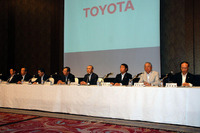 トヨタ年央会見 渡辺社長、3つのサスティナビリティを追求 画像