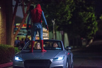アウディ A8 新型、映画『スパイダーマン』最新作に起用…自動運転も披露 画像