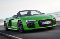 アウディ R8スパイダー に最強の「V10プラス」…610馬力に強化 画像