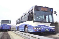 ガイドウェイバスに自動運転導入を検討…名古屋ゆとりーとライン 画像