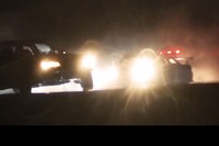 真夜中のドリフトパフォーマンス、奥伊吹オールナイト走行会 7月1日 画像