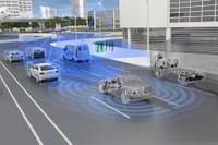 ZF、最新の自動運転技術を発表…高速出口車線へ自動誘導 画像