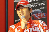 NISMOフェア…松田選手、スピンとパスタの関係 画像