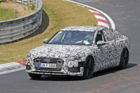 アウディ S6 次期型、ポルシェのダウンサイズエンジン搭載へ…レベル3自動運転も 画像