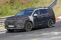 日本車ライバル視…ヒュンダイ主力SUV、8人乗りへ進化 画像